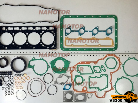 Ремкомплект двигателя KUBOTA V3300  (12V) 